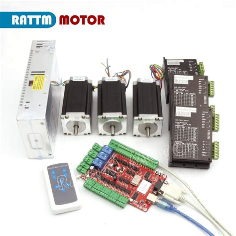 cnc parts kit nema 23|3 axis cnc controller kit.